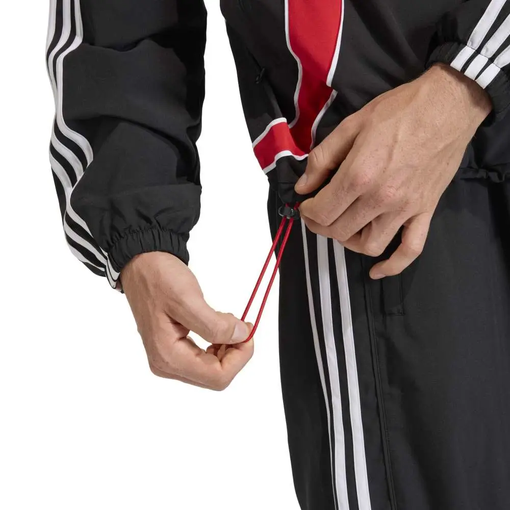 Teamgeist Adicolor Track Jacket Black Red - Image 5