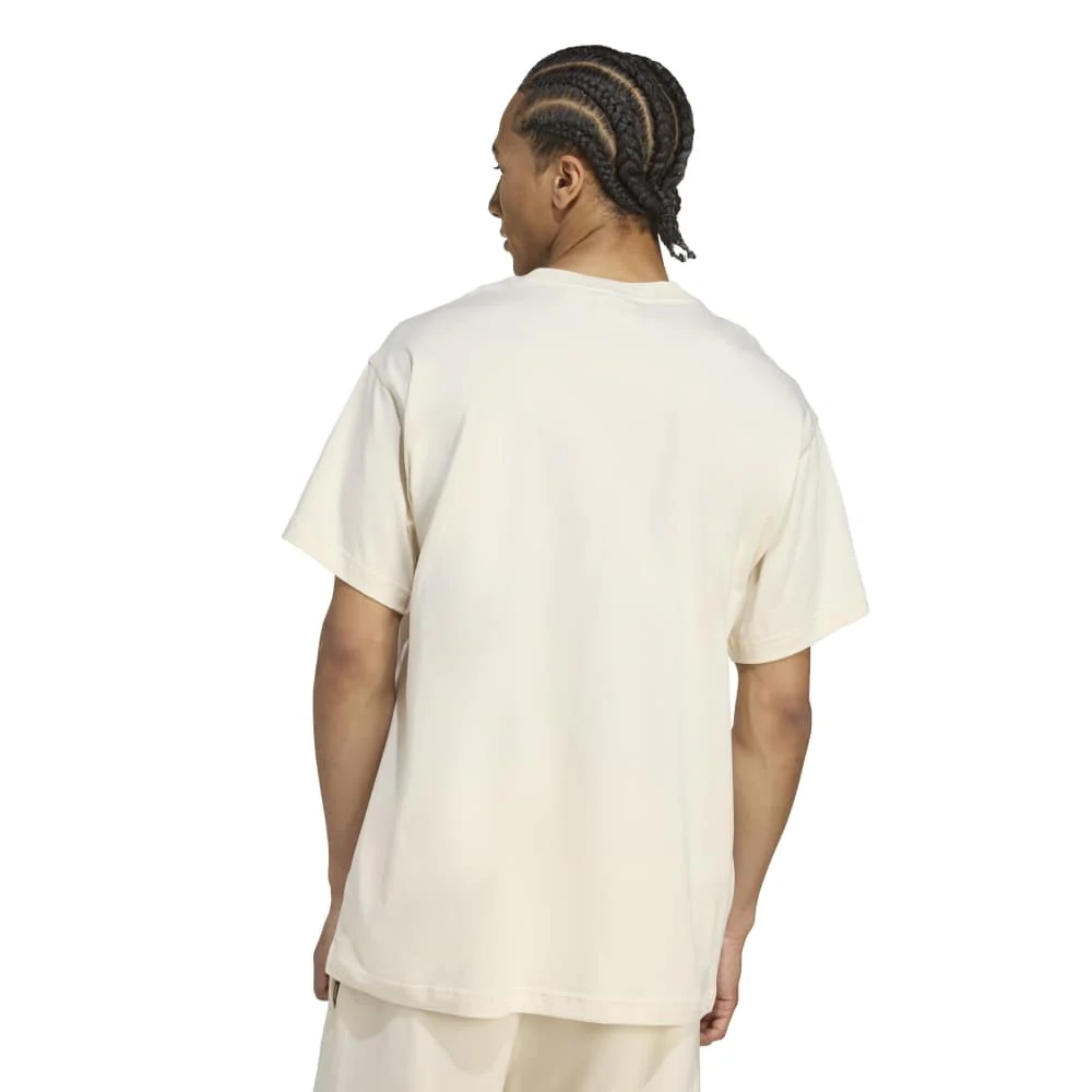 Trefoil Essentials Oversized T-Shirt Beige - Image 3