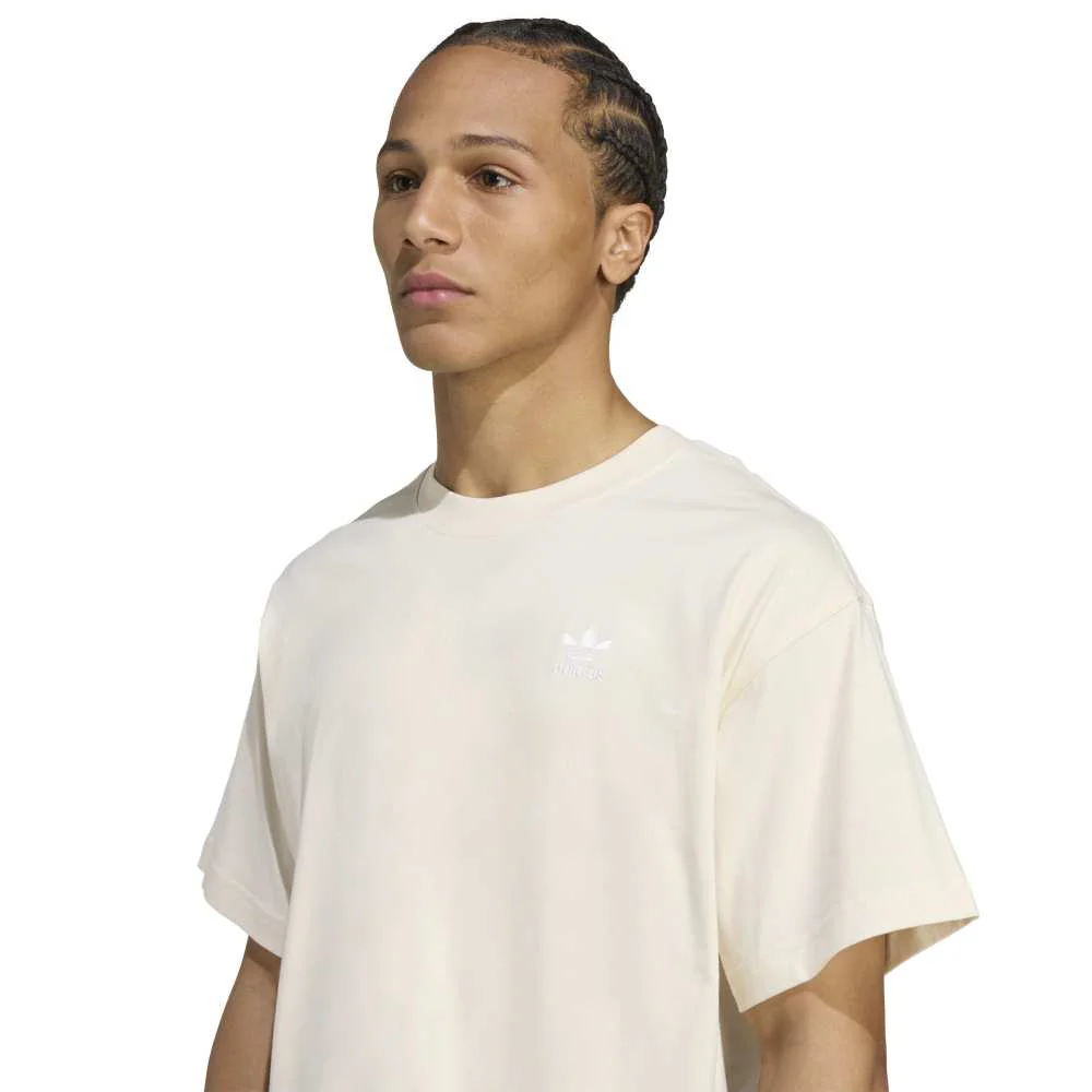 Trefoil Essentials Oversized T-Shirt Beige - Image 4