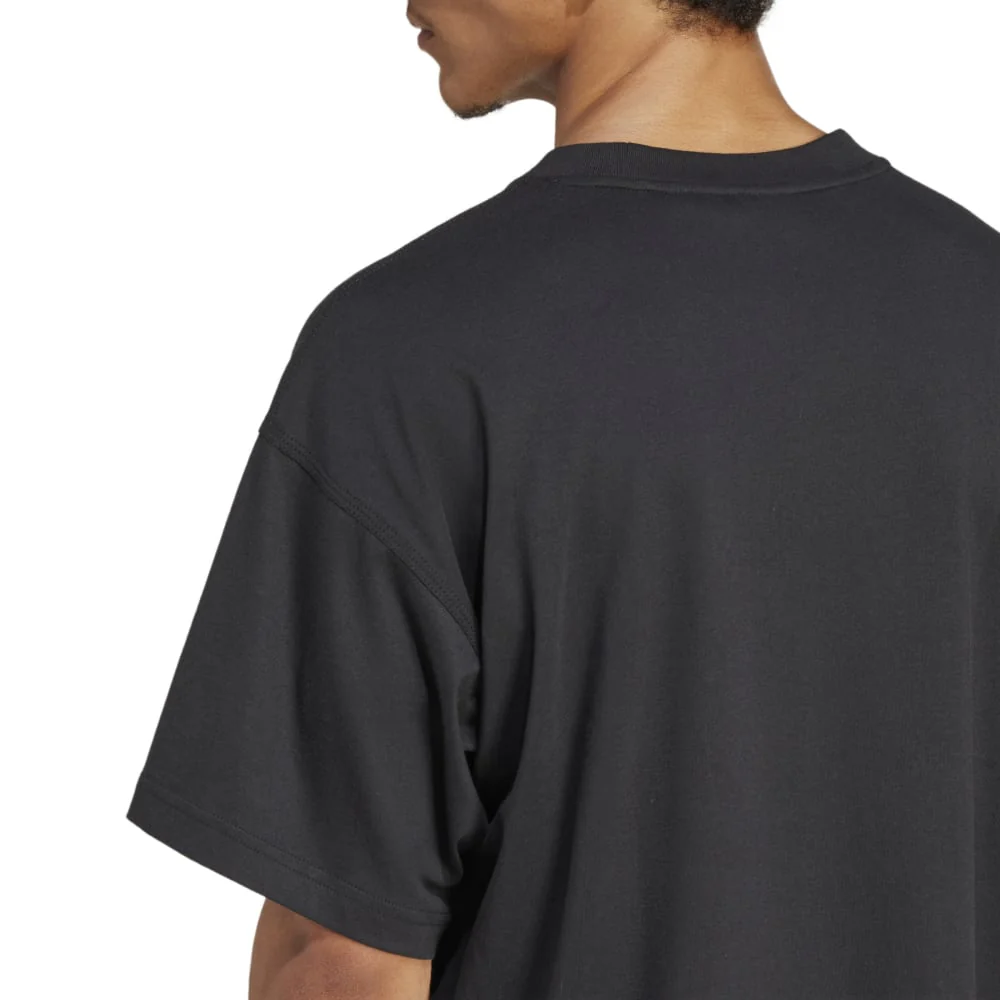 Trefoil Essentials Oversized T-Shirt Black - Image 5