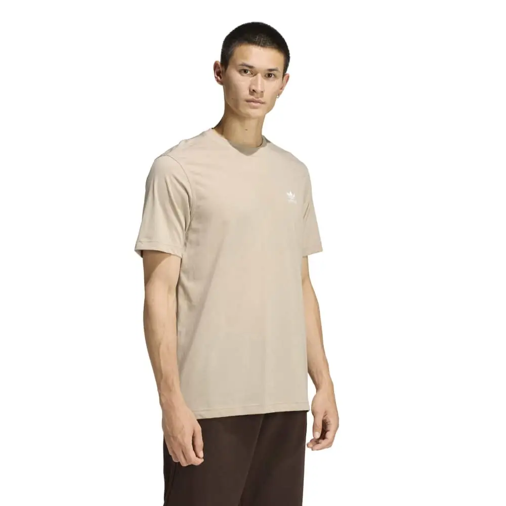 Trefoil Essentials T-Shirt Beige - Image 2