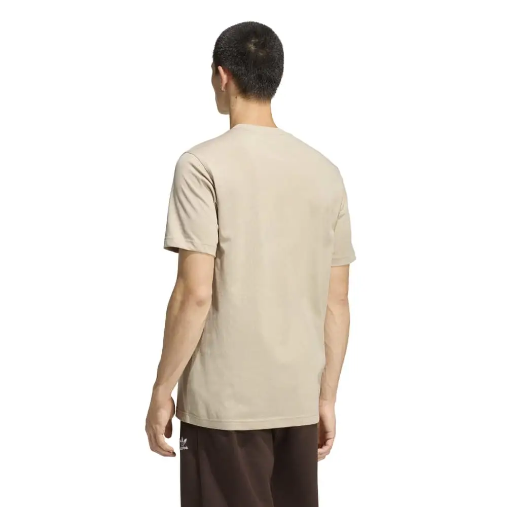 Trefoil Essentials T-Shirt Beige - Image 3