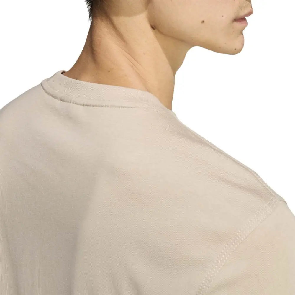 Trefoil Essentials T-Shirt Beige - Image 4