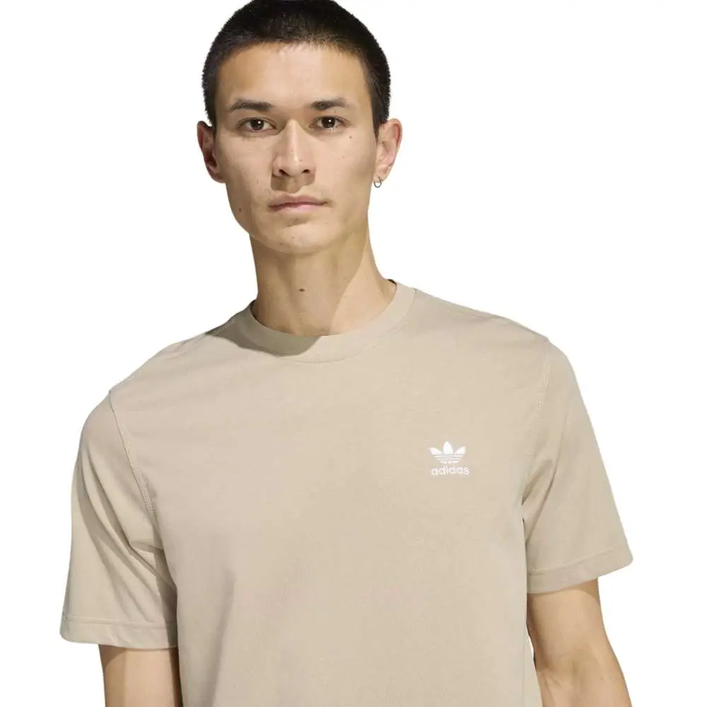 Trefoil Essentials T-Shirt Beige - Image 5