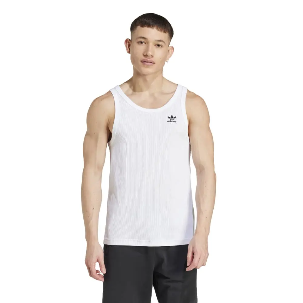 Trefoil Essentials Tank Top White - Image 2