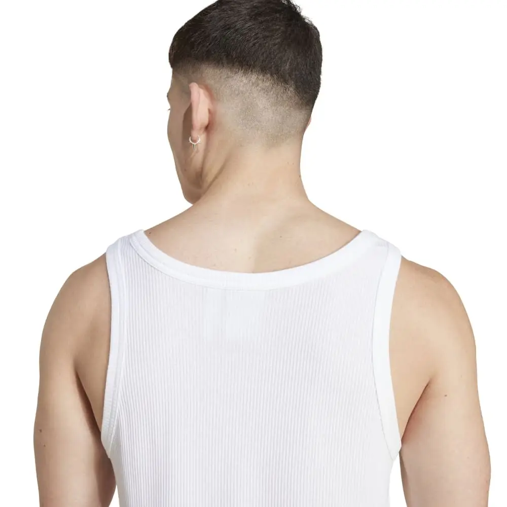 Trefoil Essentials Tank Top White - Image 5