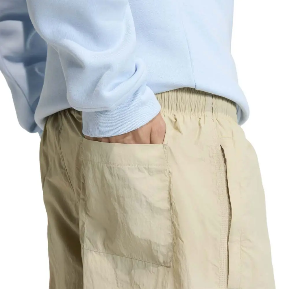 Trefoil Essentials Woven Shorts Beige - Image 5