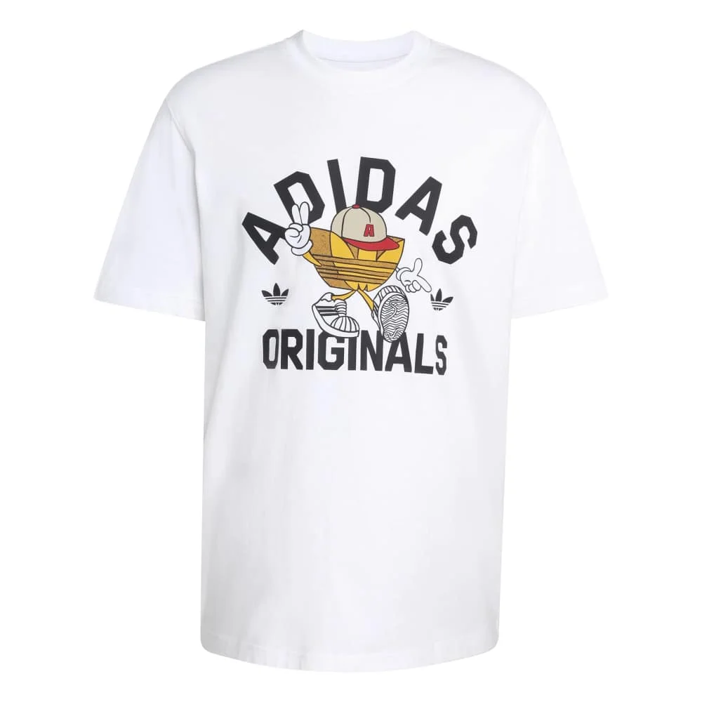 Trefoil Series Character T-Shirt White