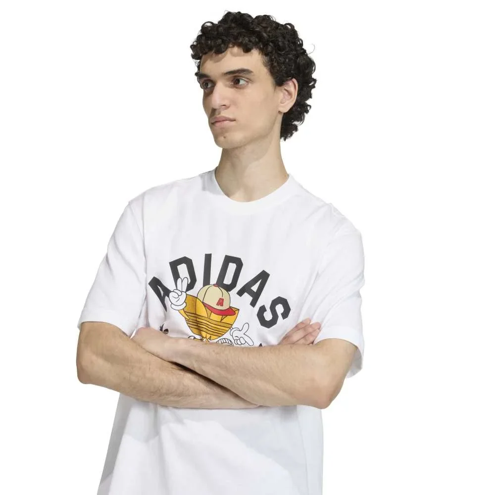Trefoil Series Character T-Shirt White - Image 4