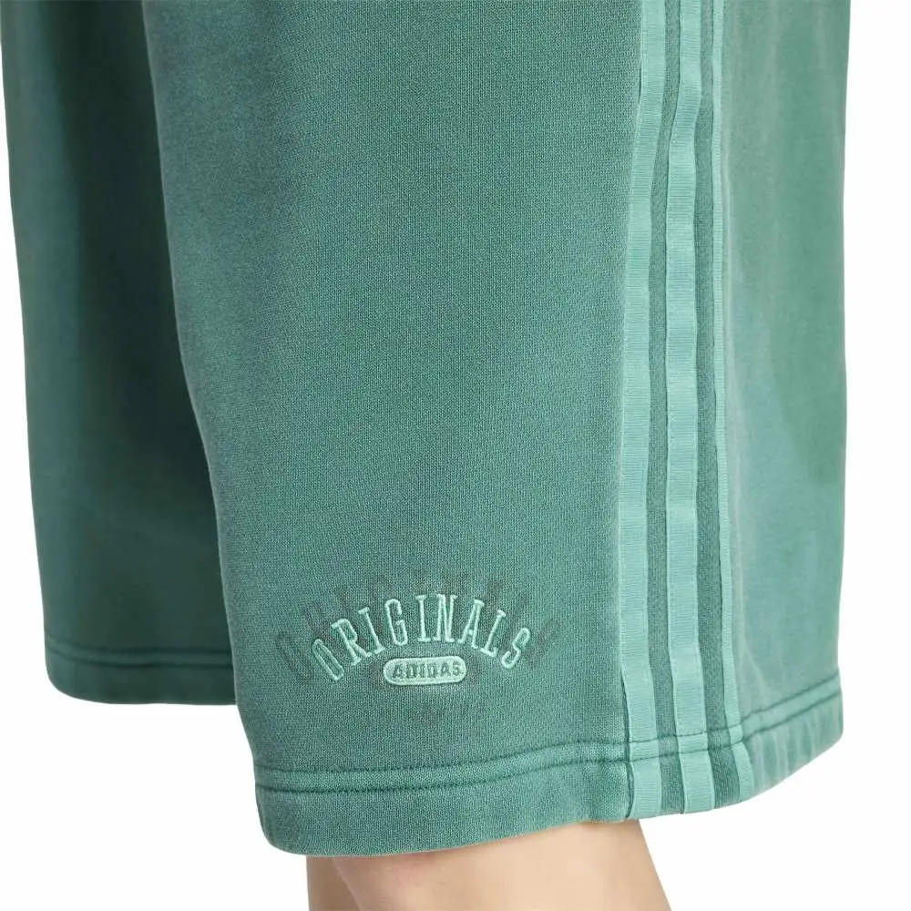Washed Graphics Basketball Shorts Green - Image 4