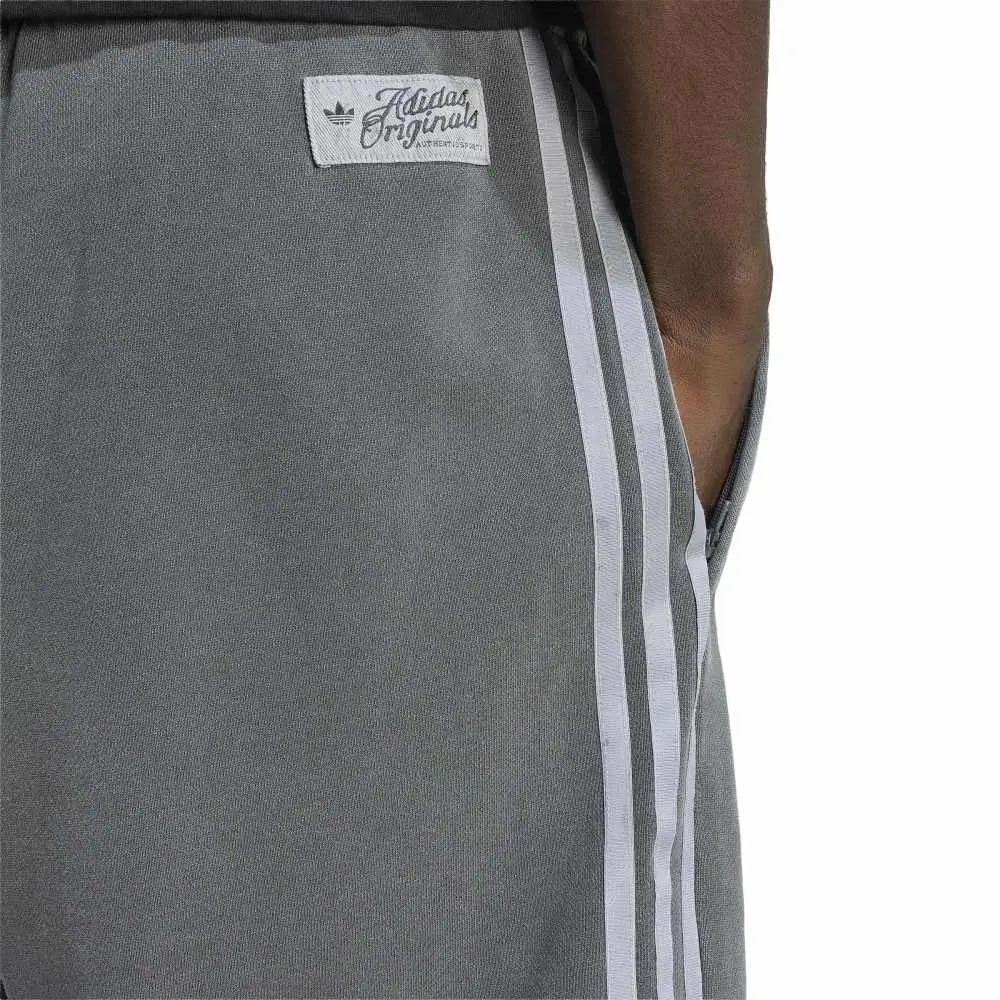 Washed Graphics Basketball Shorts Grey - Image 5
