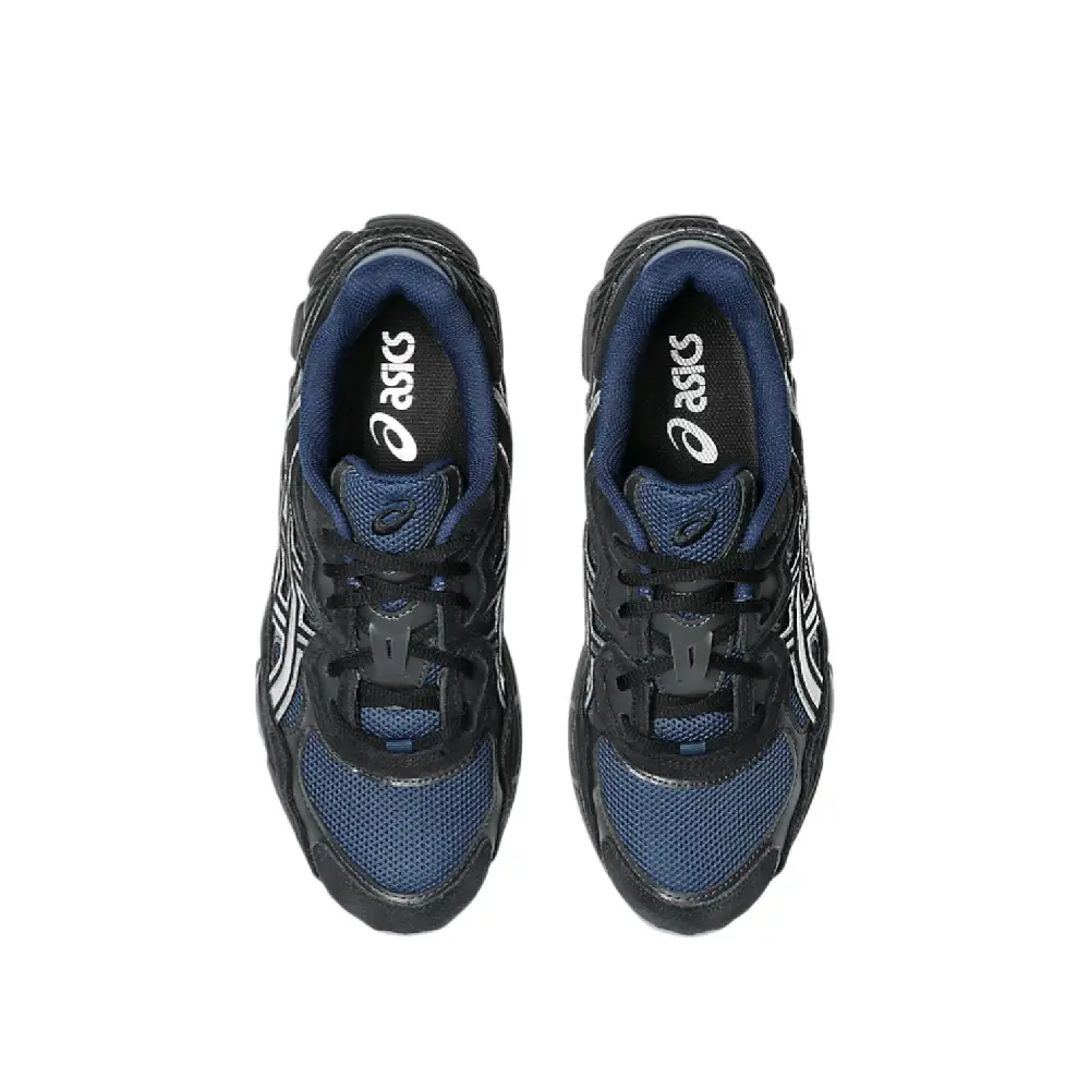 GEL-NYC Black Blue Silver Sneakers - Image 4