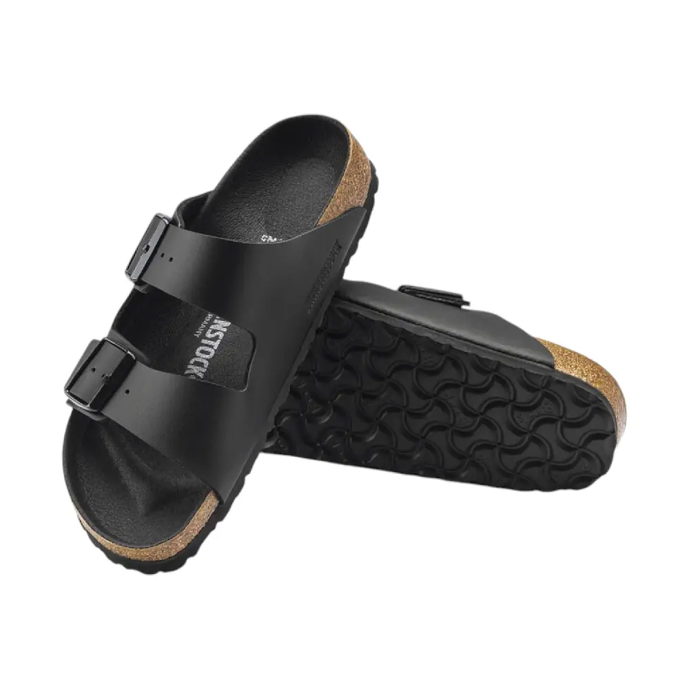 Arizona Triples Black Sandals - Image 4