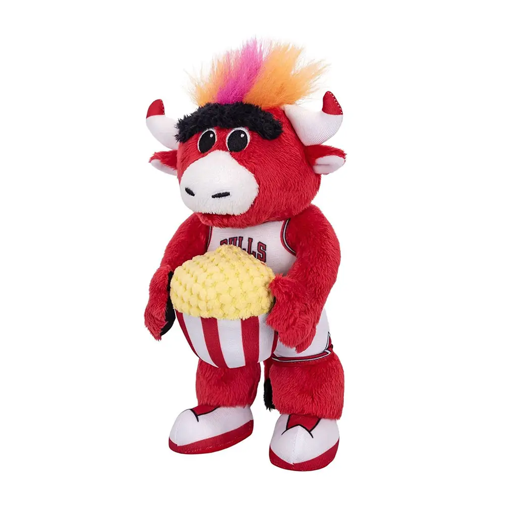 Chicago Bulls Benny The Bull 10" Mascot Plush Figure - Image 3