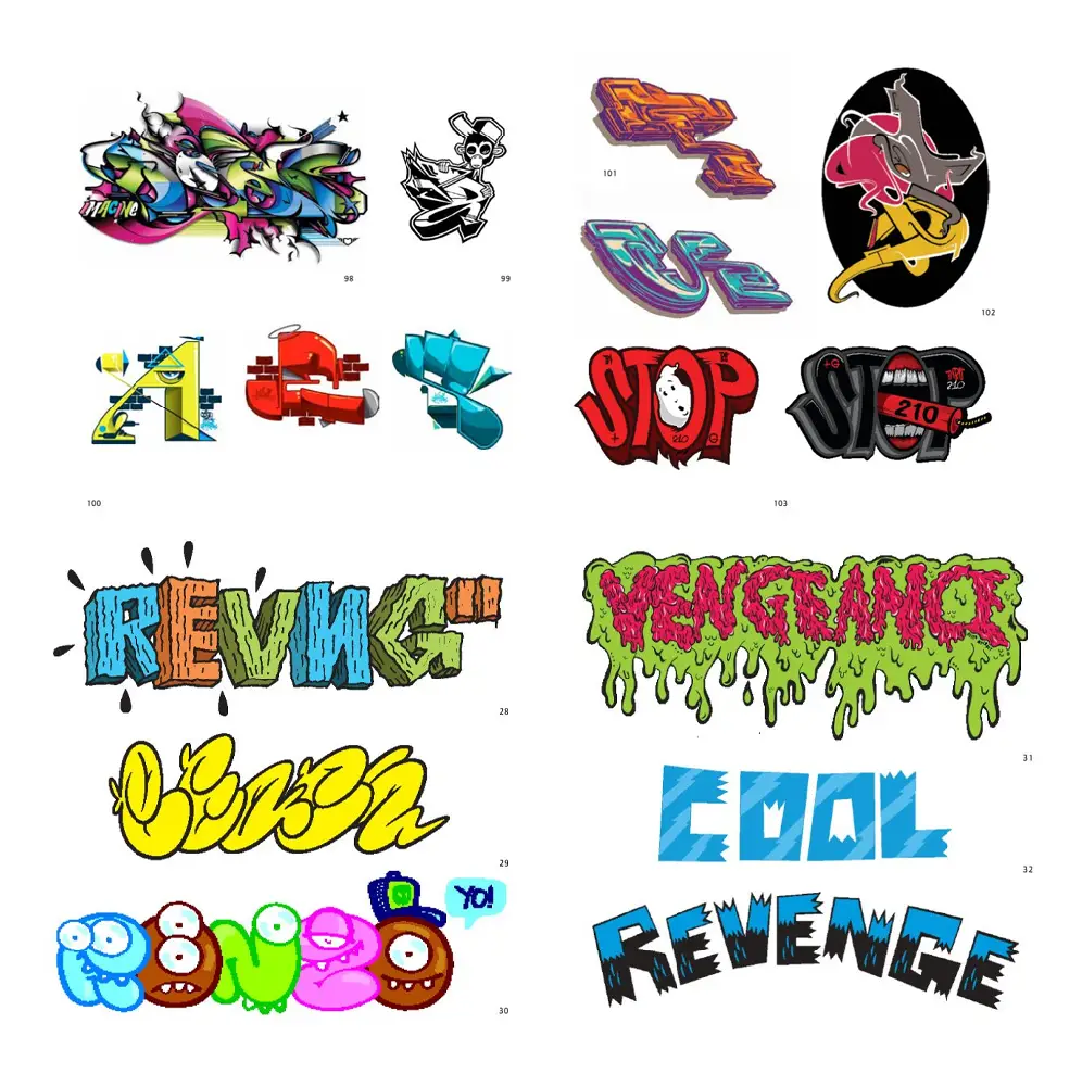 Stickerbomb Letters - Image 2