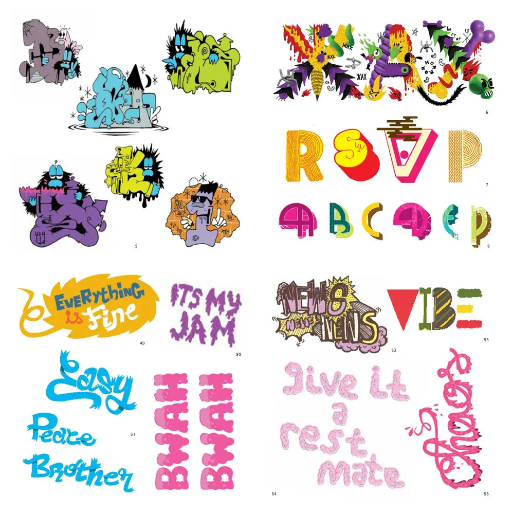 Stickerbomb Letters - Image 3