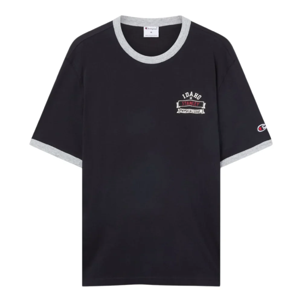 Ringer T-Shirt Black