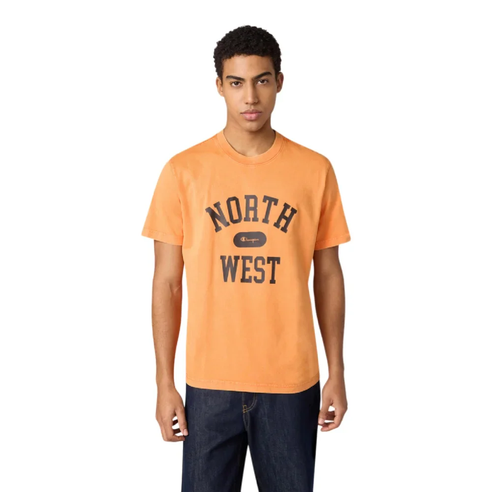 Ss T-Shirt Orange - Image 2