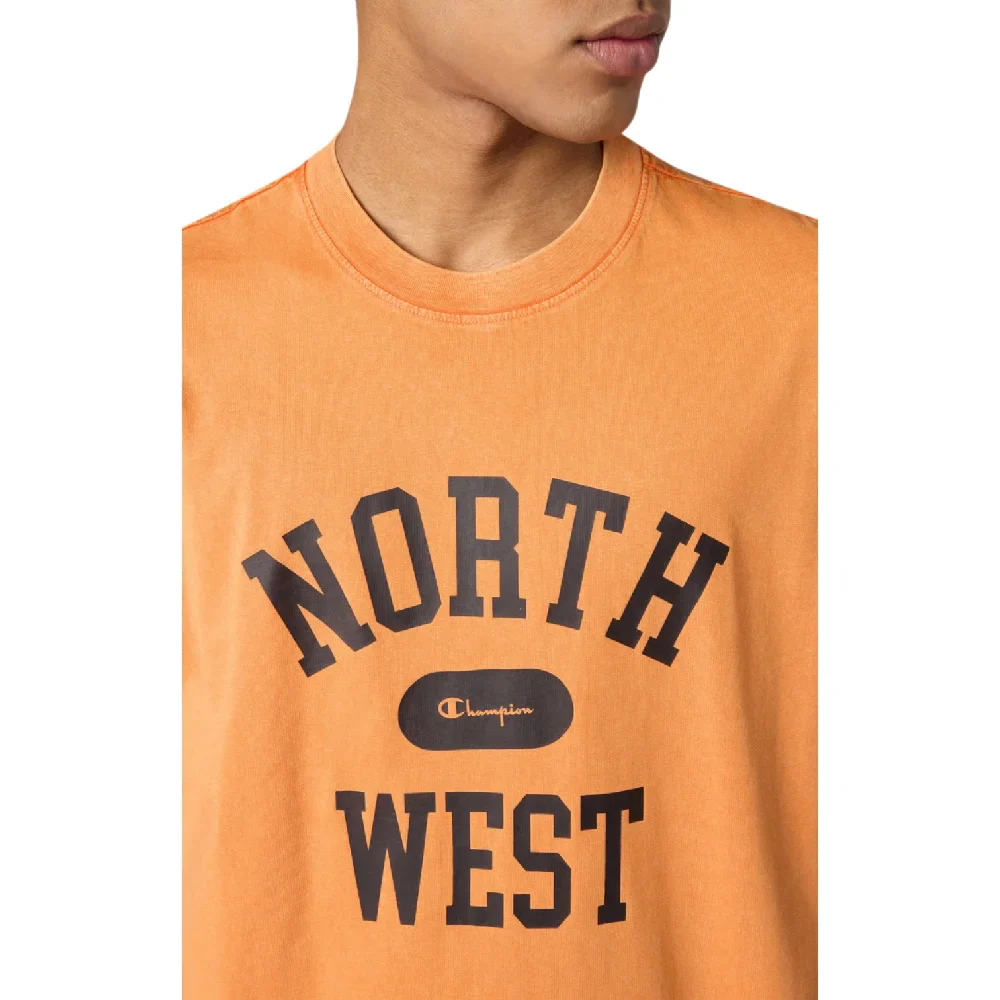 Ss T-Shirt Orange - Image 4
