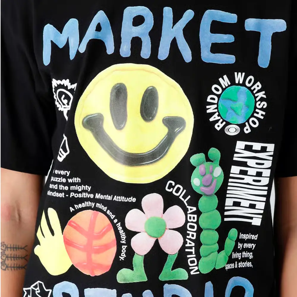 SMILEY COLLAGE TEE - Image 2