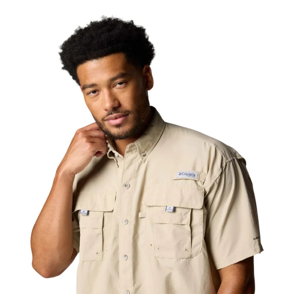 Bahama II SS Shirt Beige - Image 3