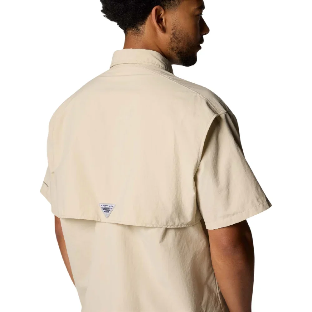Bahama II SS Shirt Beige - Image 4
