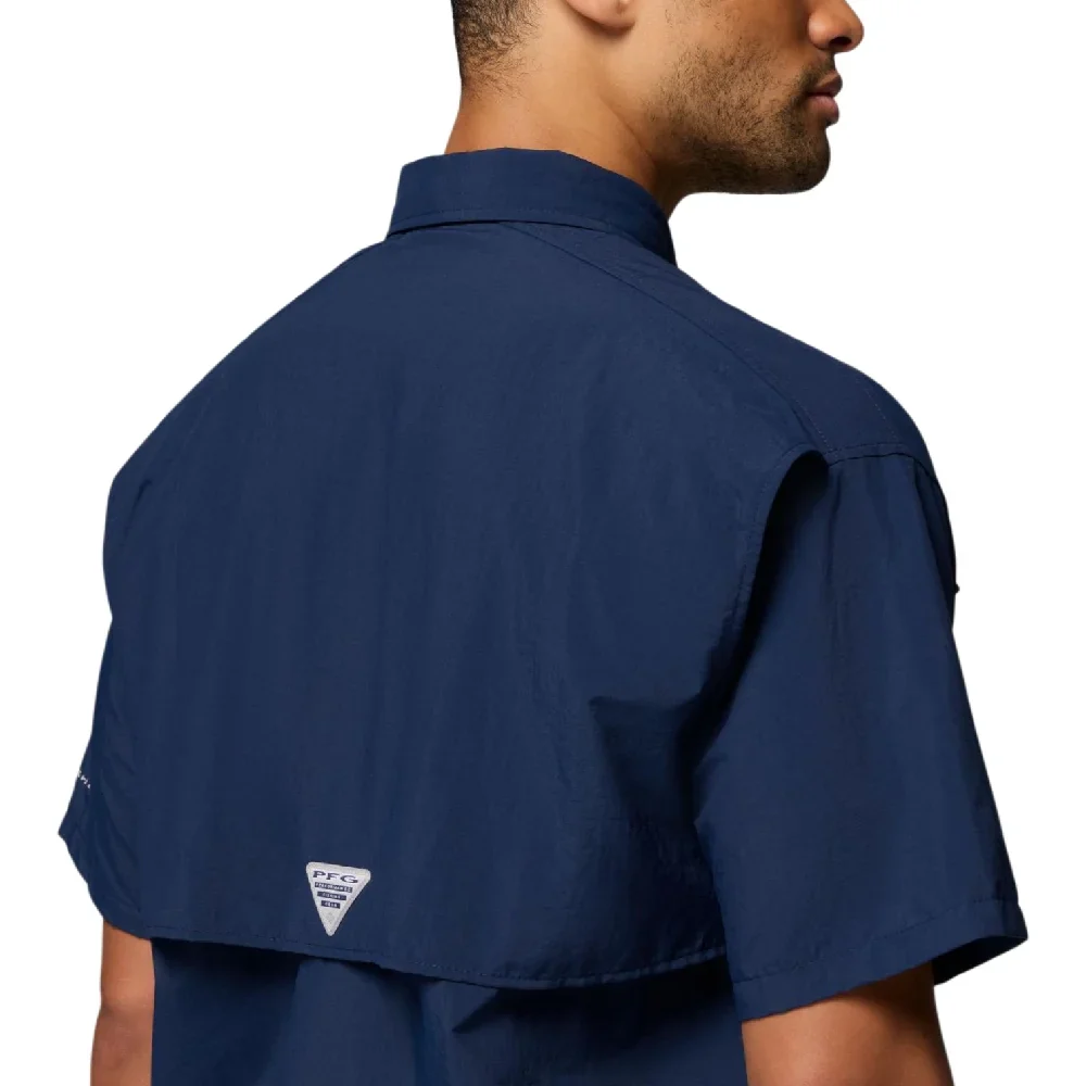 Bahama II SS Shirt Blue - Image 4