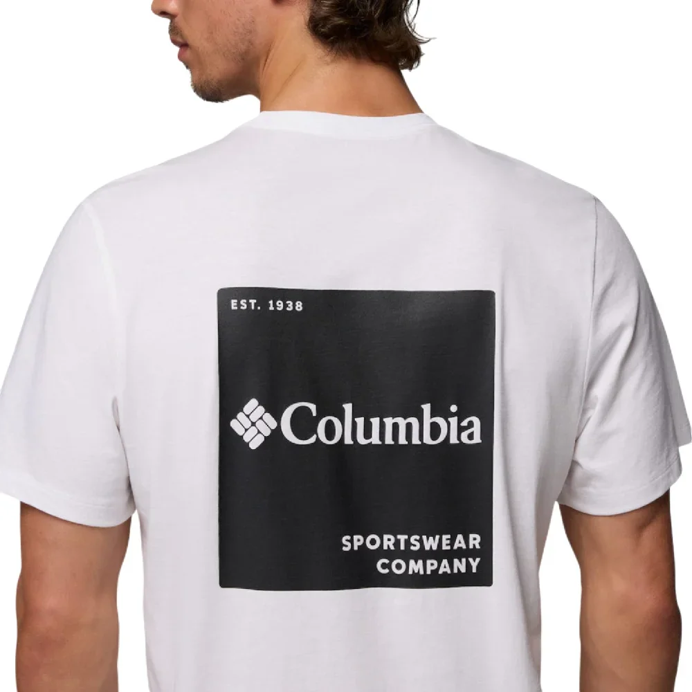 CSC Logo Back T-Shirt White - Image 3