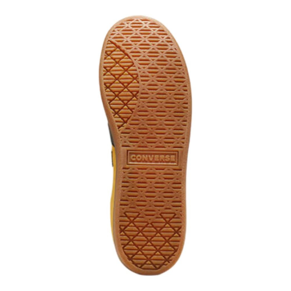All Star Classic Trainer Suede Sneakers Yellow Black - Image 5