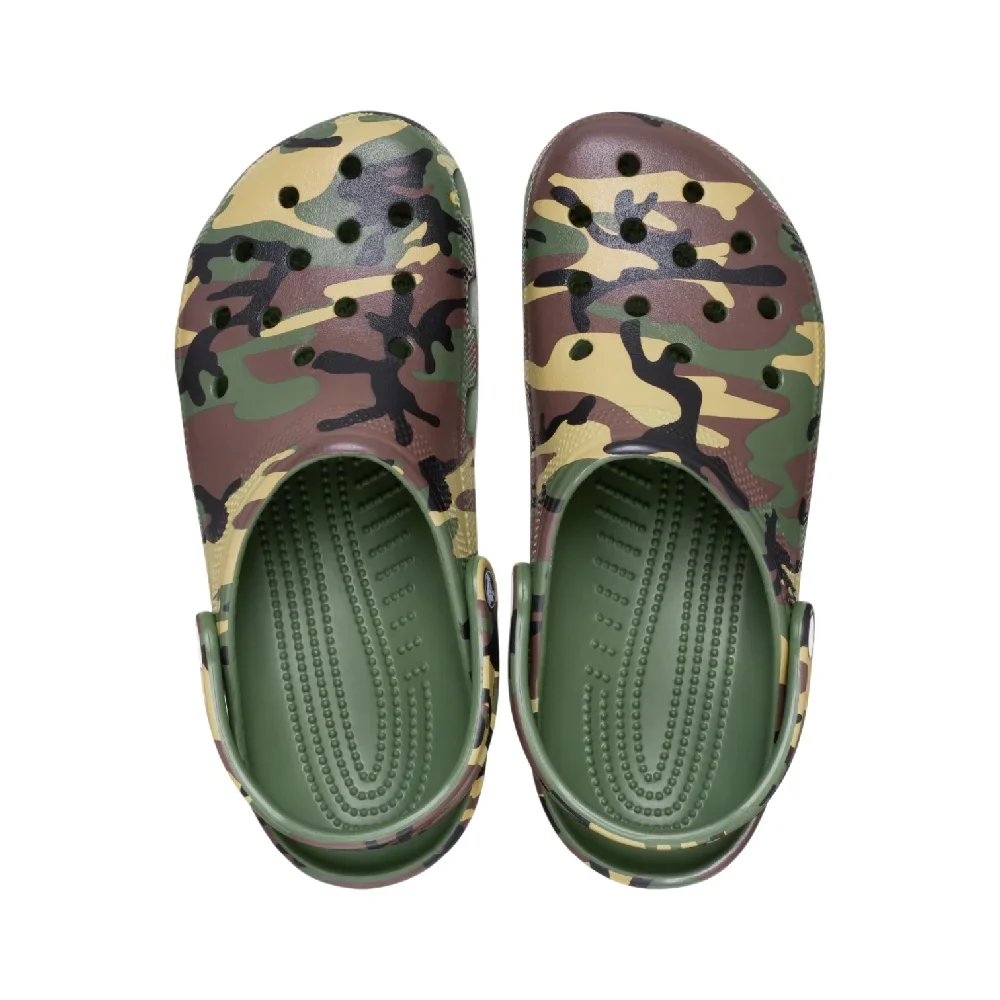 Classic Camouflage Clog Slide Army Green - Image 3