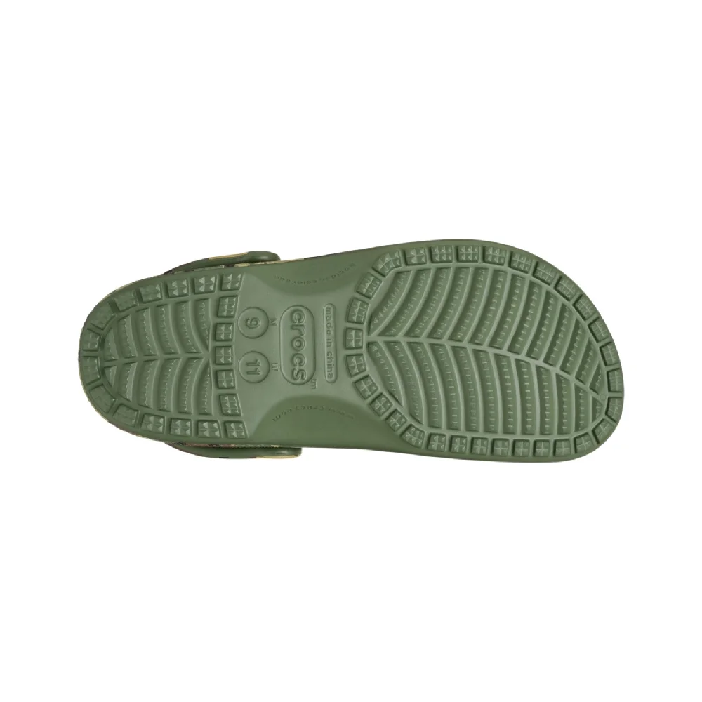 Classic Camouflage Clog Slide Army Green - Image 4