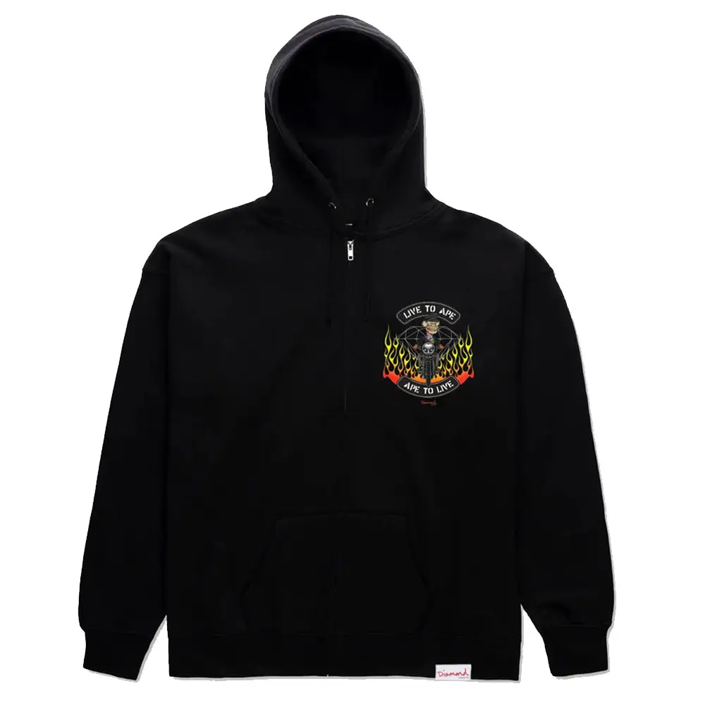 LIVE TO APE ZIP JACKET