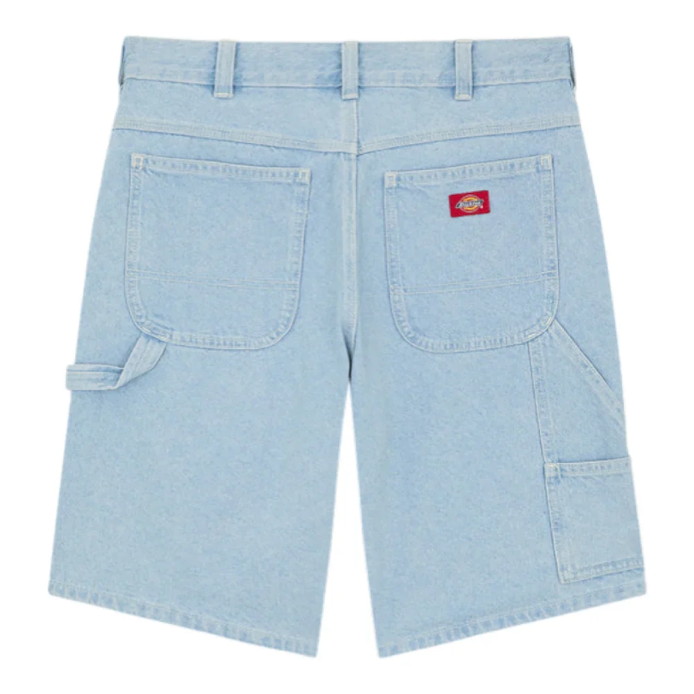 993 11 Inch Carpenter Short Jeans Vintage Aged Blue - Image 2