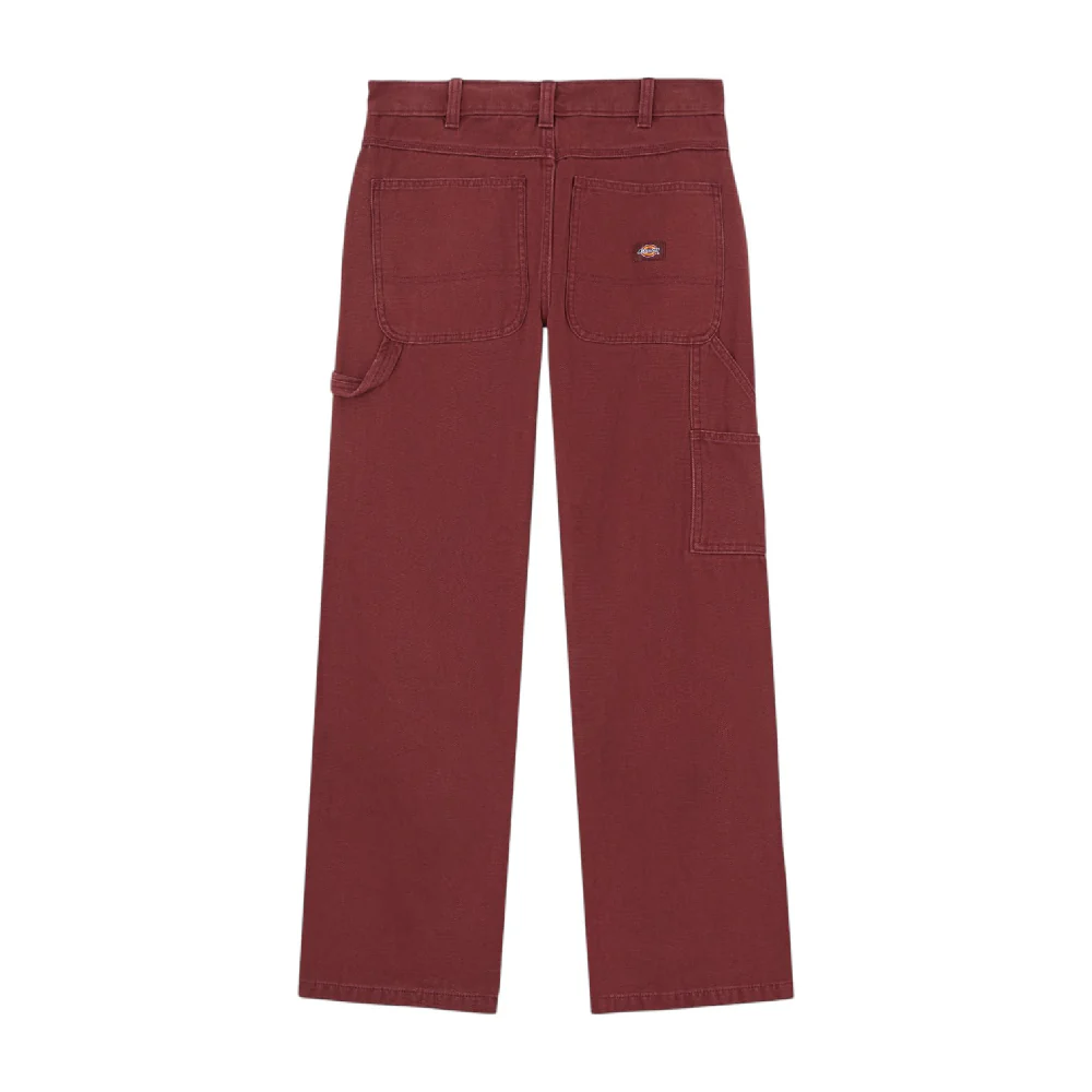 Carpenter Canvas Pant Bordeaux - Image 2