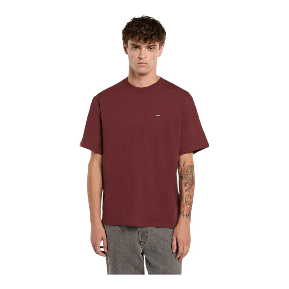 Clancy Heavyweight T-Shirt Bordeaux