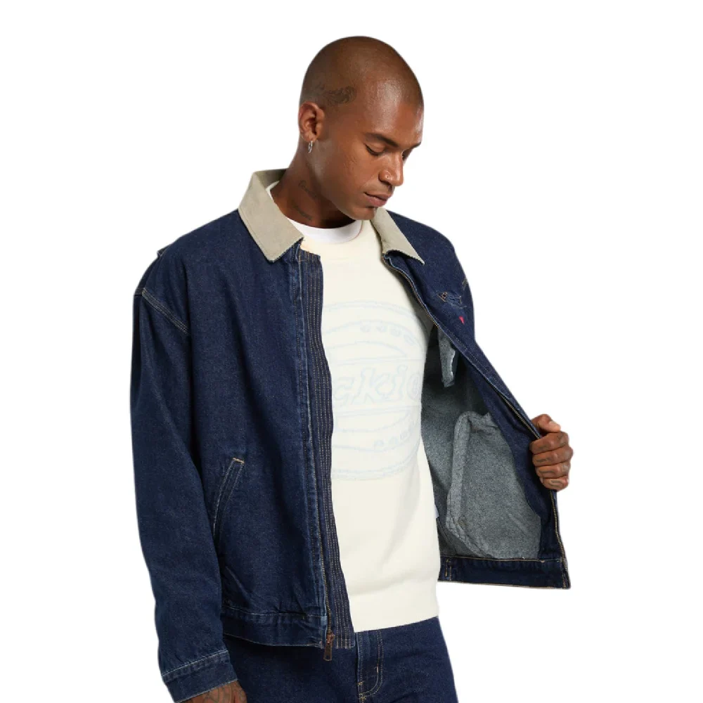 Denim Painter Jacket Dark Indigo - Image 6