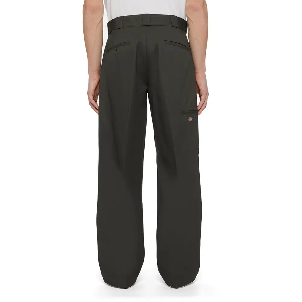 Double Knee Rec Pant Olive Green - Image 4