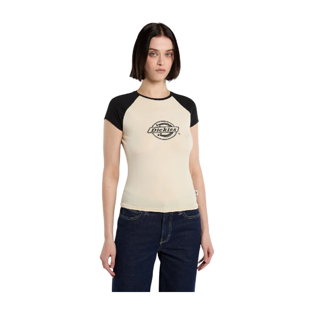 Forth Shaw Raglan T-Shirt Black White - Image 3