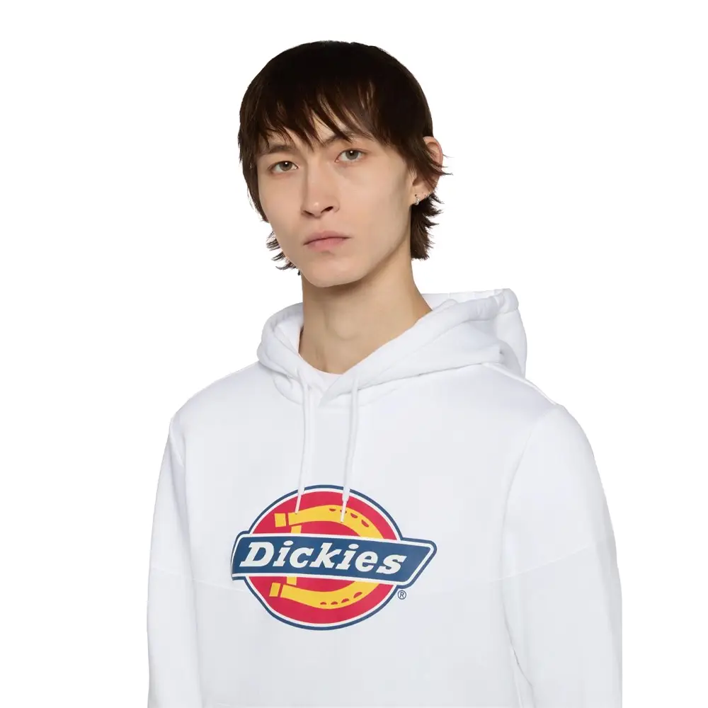 Icon Logo Hoodie White - Image 3
