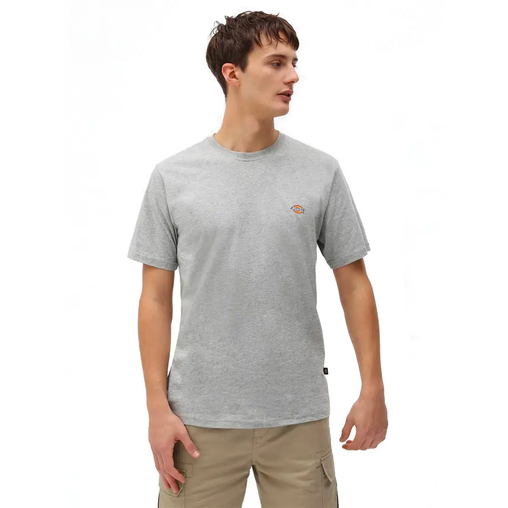 Mapleton T-Shirt Grey Melange - Image 3