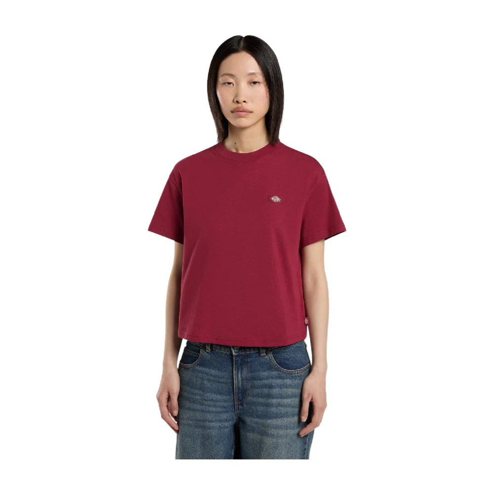 Oakport Boxy T-Shirt Red - Image 3