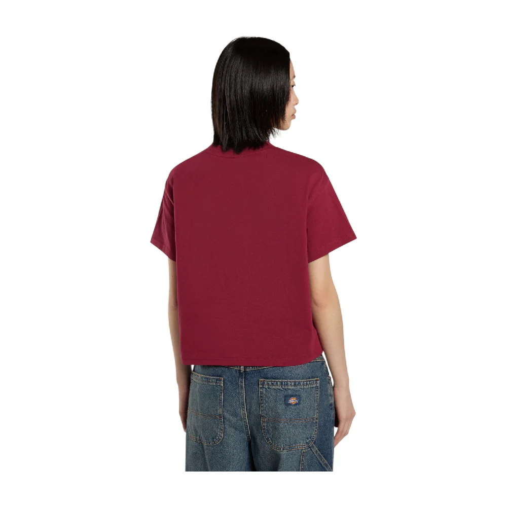 Oakport Boxy T-Shirt Red - Image 4