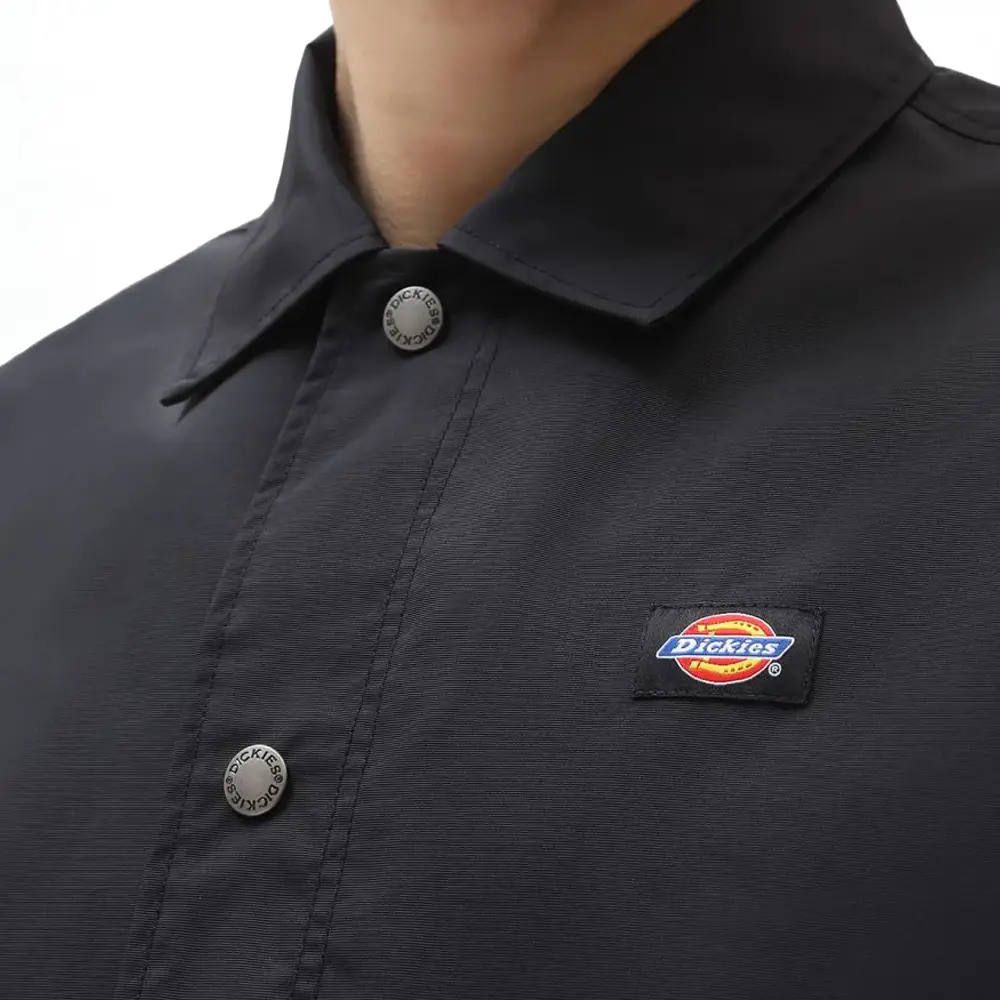 Oakport Coach Jacket Black - Image 4