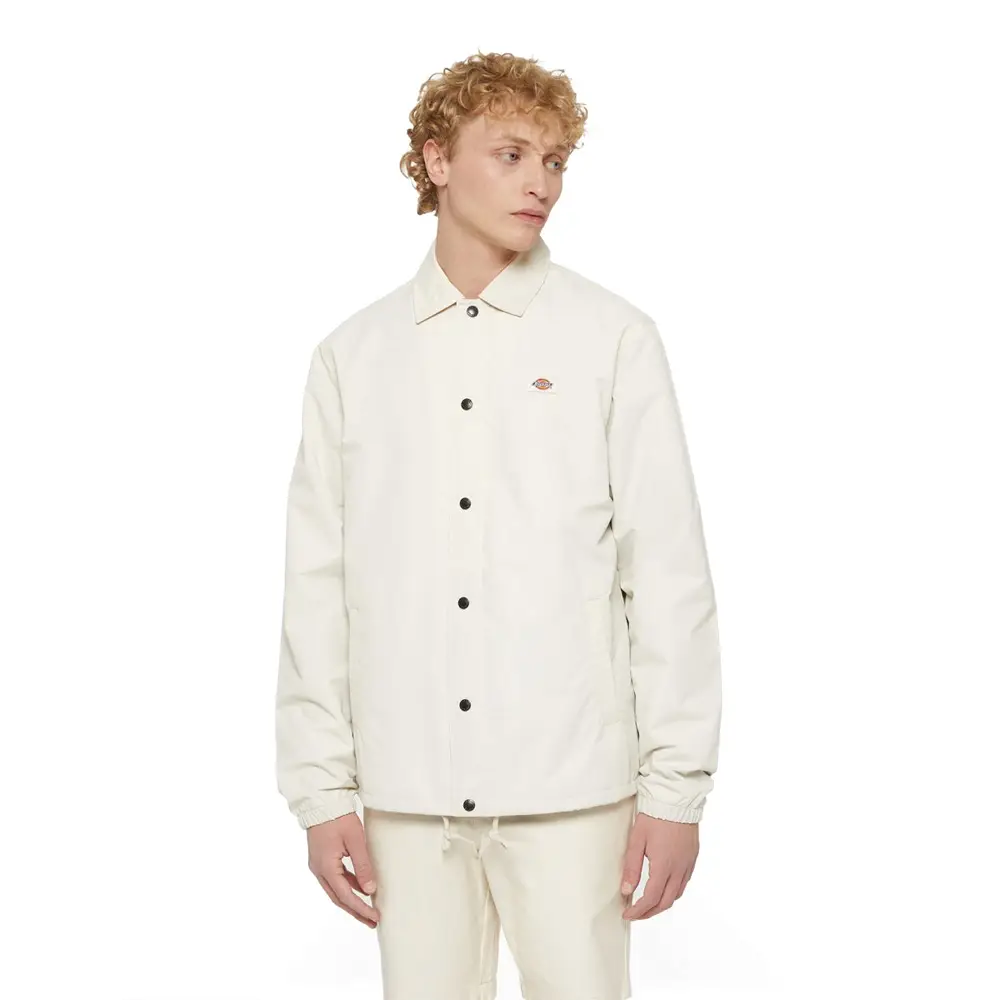 Oakport Coach Jacket Whitecap Gray - Image 3
