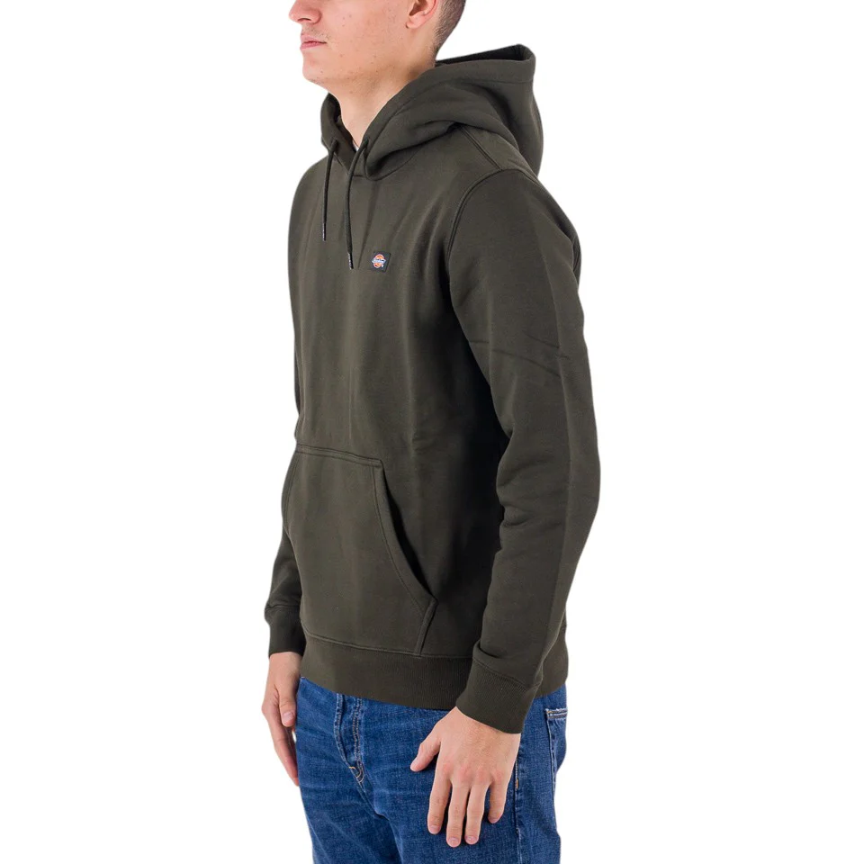 Oakport Hoodie Olive Green - Image 3