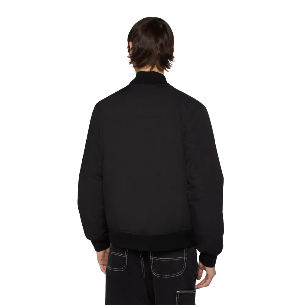Plains Bomber Jacket Black - Image 4