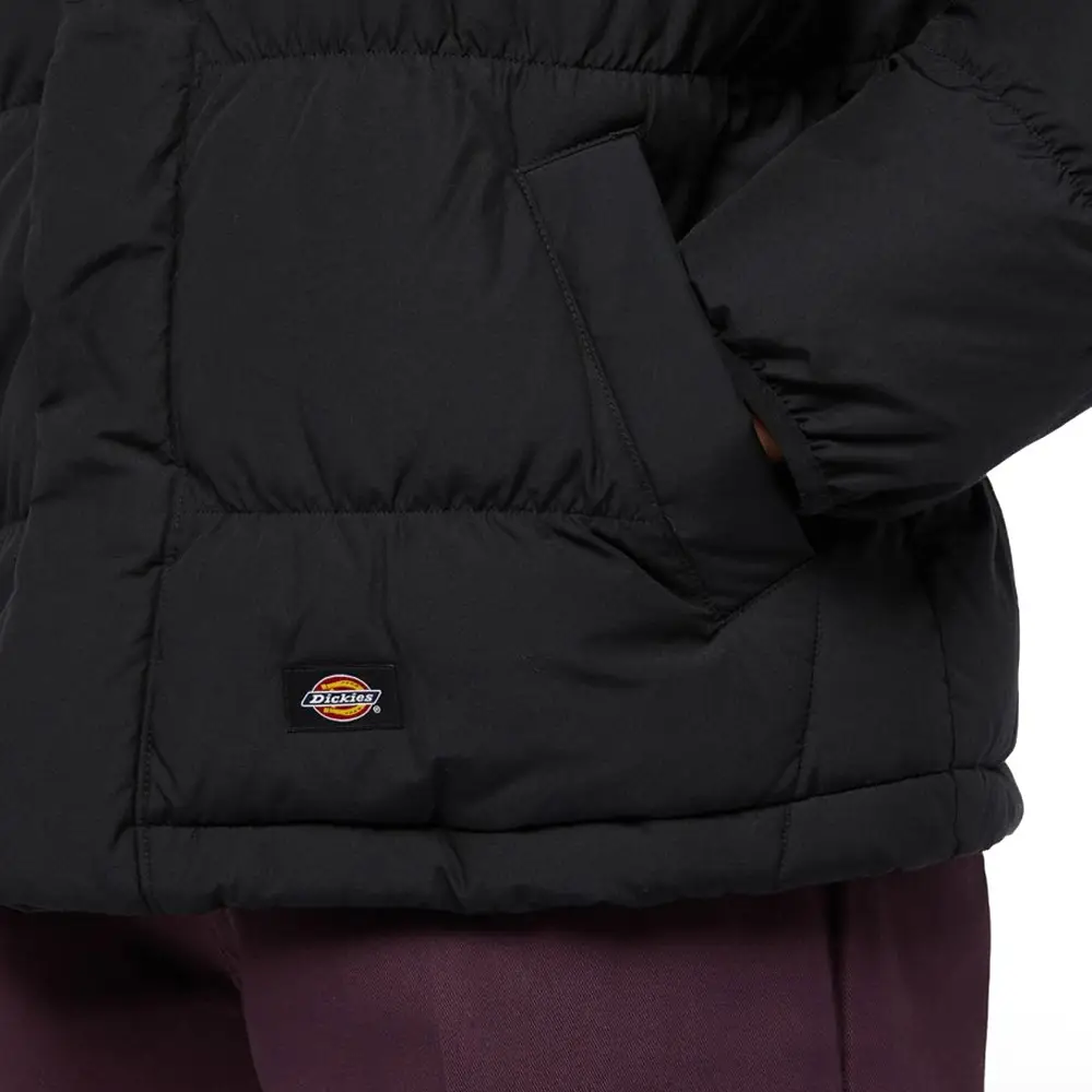 Scobey Puffer Jacket Black - Image 5