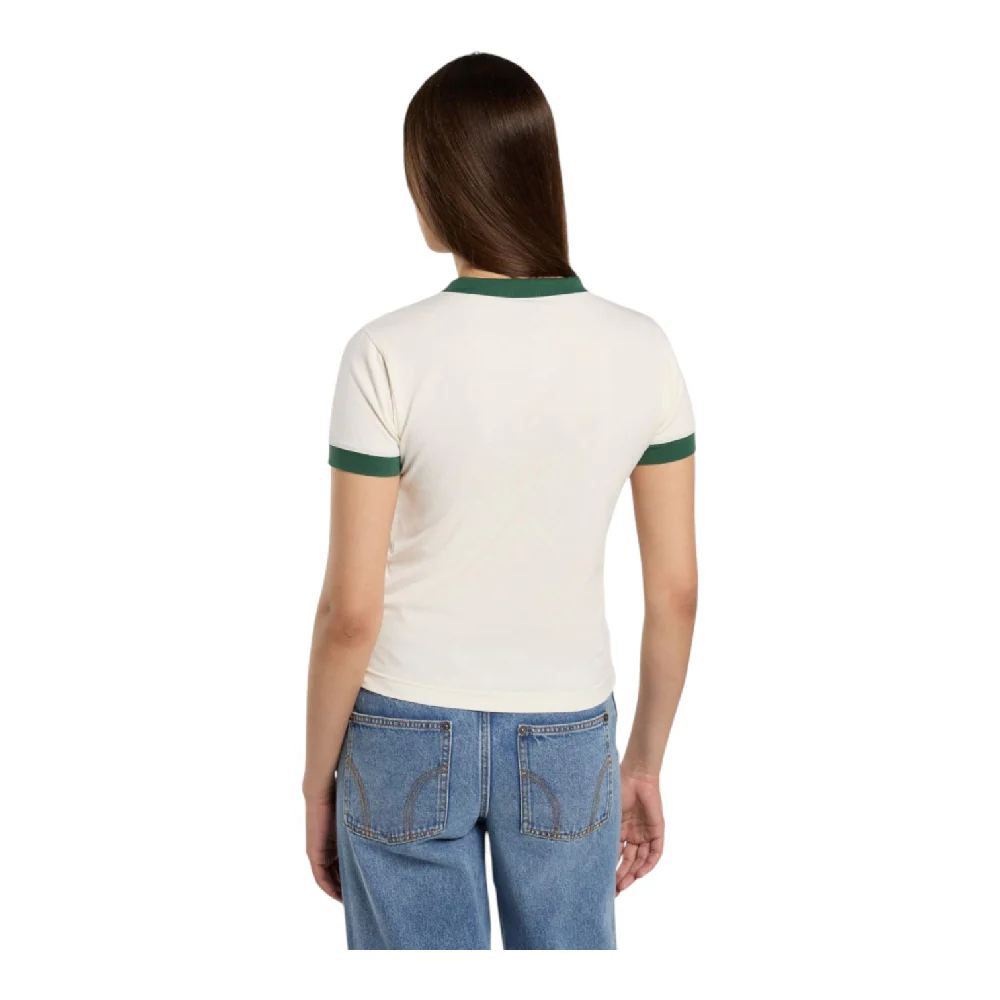 Slayden Ringer T-Shirt White - Image 4
