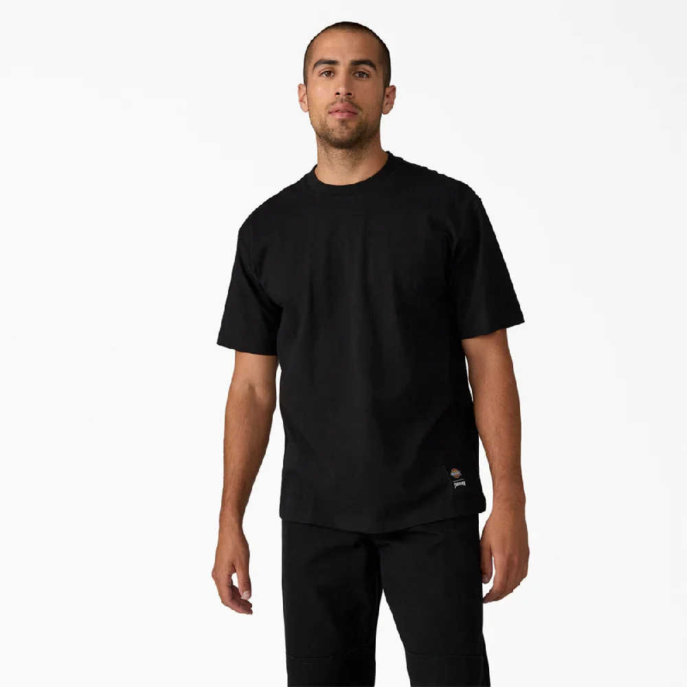 Thrasher X Dickies T-Shirt Black - Image 5