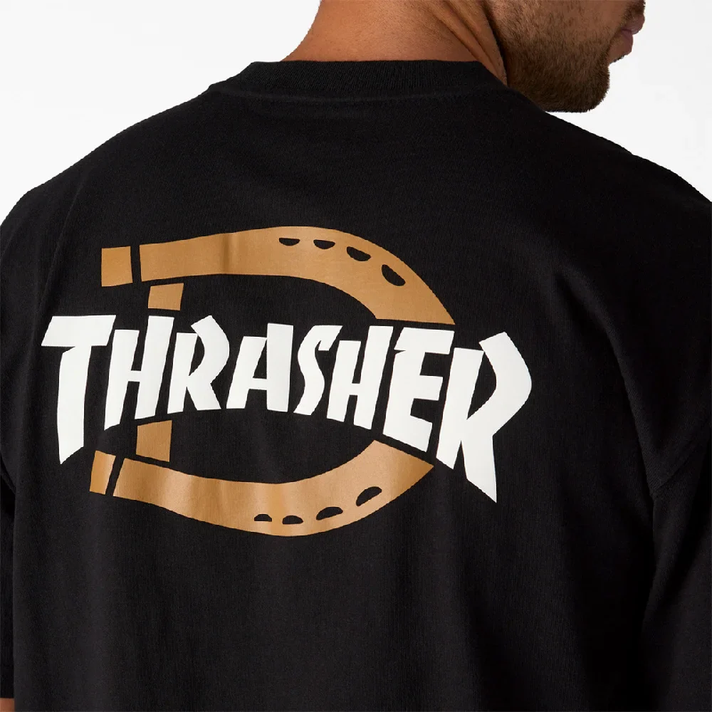 Thrasher X Dickies T-Shirt Black - Image 6
